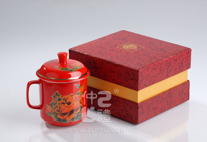 中國(guó)紅牡丹單杯