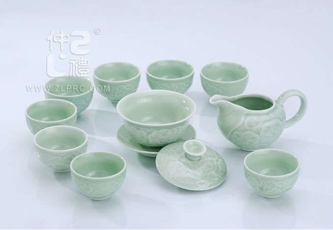 養(yǎng)生活瓷淺綠