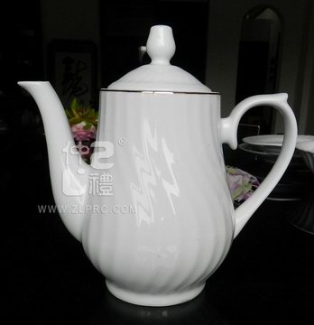 浪紋茶壺