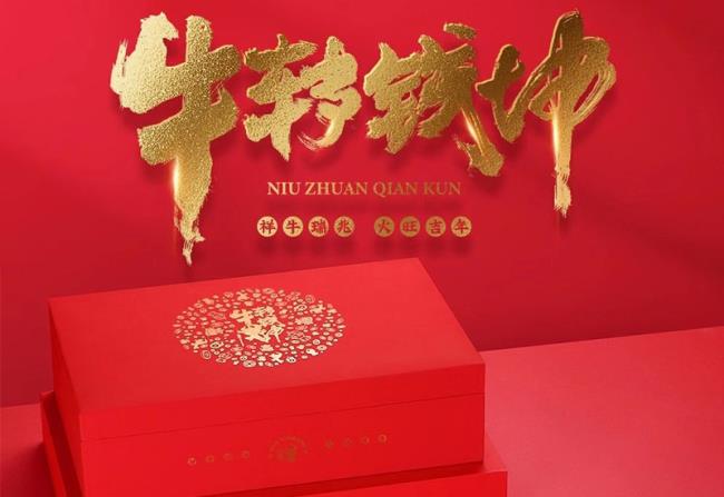2021春節(jié)好禮 扭轉(zhuǎn)乾坤茶禮辦公杯款