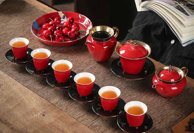 17件套宮禮大組套中式茶具