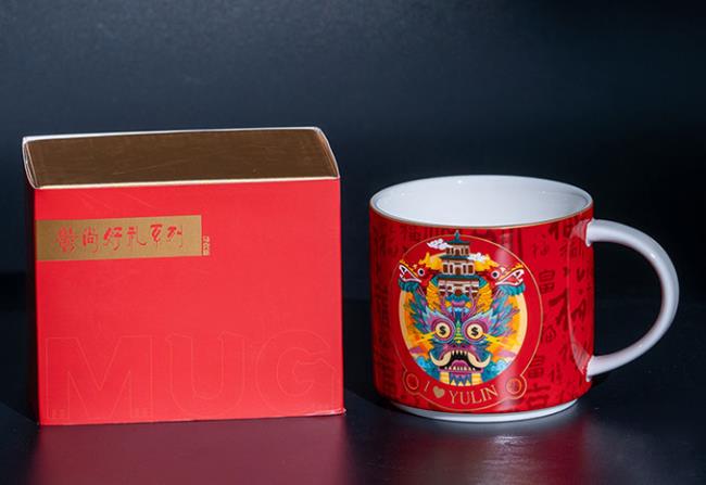 《欎尚好禮》500CC馬克杯（紅）單杯裝