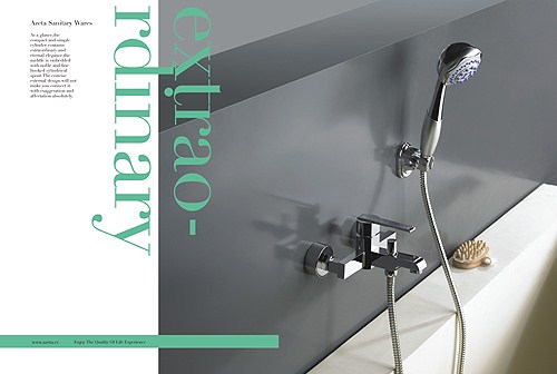 潔具畫冊產(chǎn)品風格頁設計